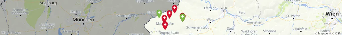 Map view for Pharmacies emergency services nearby Sankt Veit im Innkreis (Braunau, Oberösterreich)